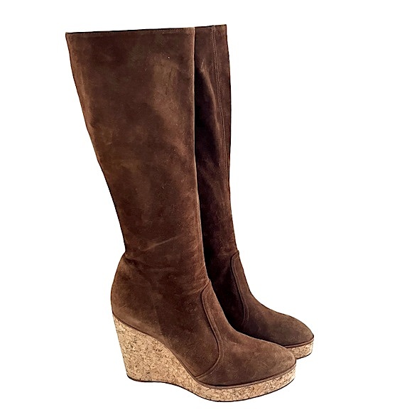 Barneys New York CO-OP Corinn’ Wedge Boots - Picture 4 of 13